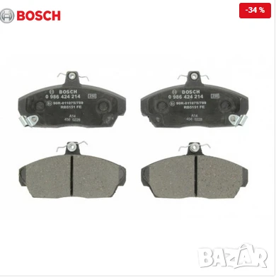 Предни накладки 0 986 424 214 Mg Tata Rover Honda