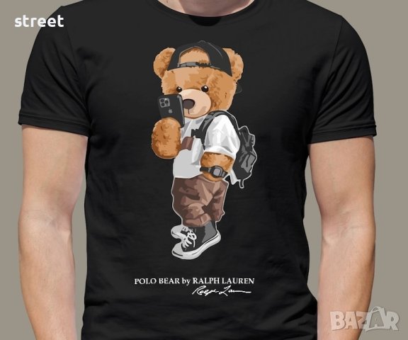 Polo bear t shirt man and woman дамски и мъжки тениски , снимка 3 - Тениски - 41096343