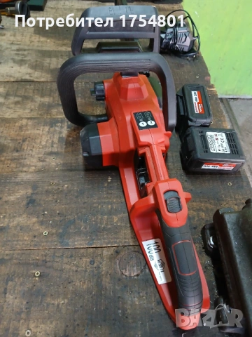 Акумулаторна резачка Raider RDI-BCCS33 (40V), 40см + 2 батерии 4Ah – В ГАРАНЦИЯ, снимка 7 - Градинска техника - 53448035