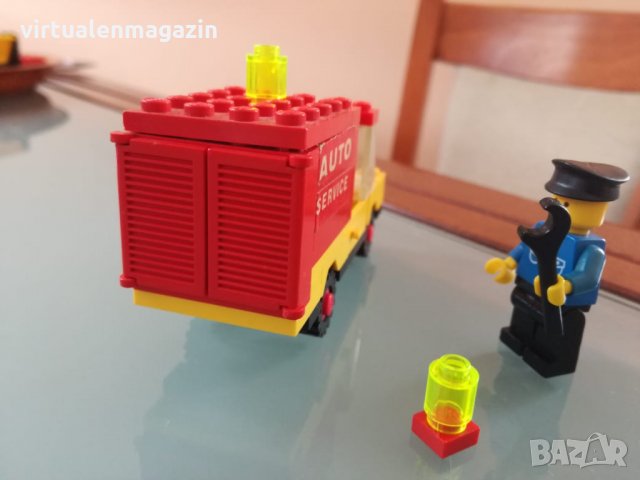 Много стар конструктор Лего Town - Lego 646 - Сервизен камион, снимка 2 - Колекции - 34490921