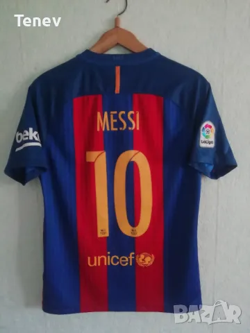 Барселона Меси оригинална футболна тениска фланелка Nike Messi Barcelona размер М 2016/2017 