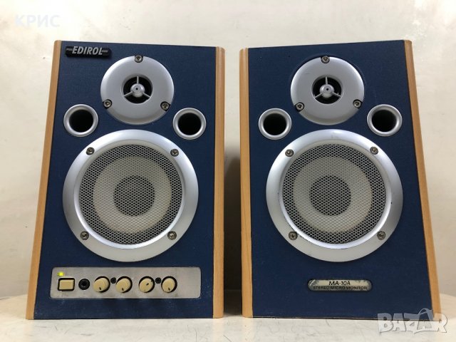 ROLAND Edirol MA-10A Monitor Studio Speakers - Active, снимка 3 - Тонколони - 35667047