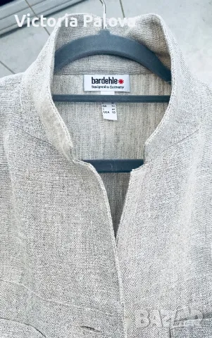 Риза от груб лен  BARDEHLE vintage 