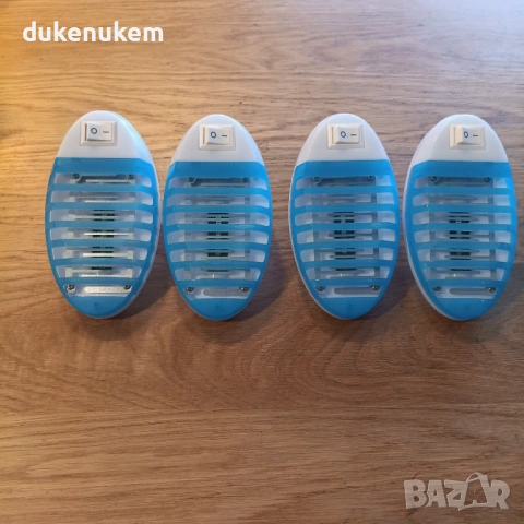 Електрическа лампа против комари и насекоми 2025 – комплект 4 бр., снимка 8 - Други стоки за дома - 53032851