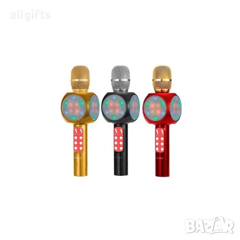 1816 Караоке микрофон с вградена тонколона и bluetooth WSTER WS-1816, снимка 5 - Други стоки за дома - 35818660