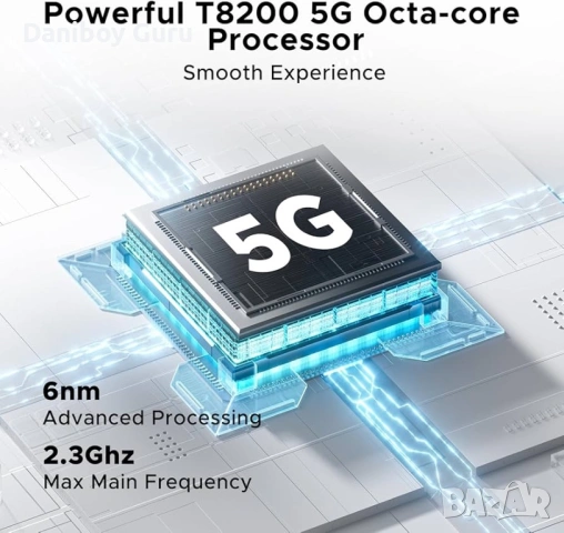 Мобилен телефон Doogee Note 59 Pro, Черен, 5G, 6.75" HD+ IPS 120Hz, 32GB RAM (8GB + 24GB разширяема), снимка 2 - Телефони с две сим карти - 53823929