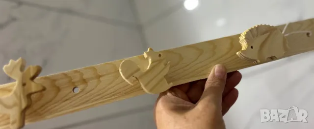 Нова закачалка дървена! Качество!, снимка 15 - Закачалки - 47730618