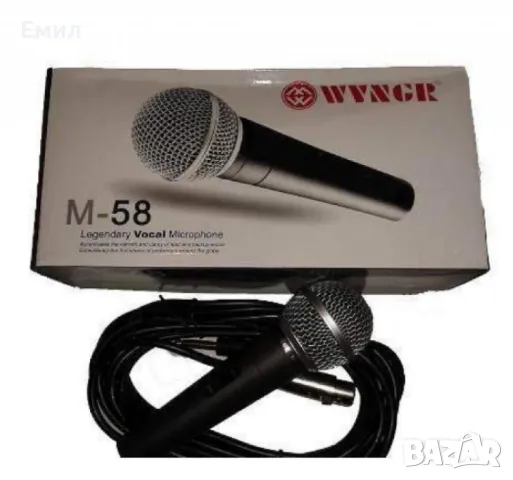 Микрофон,WVNGR M-58, снимка 4 - Микрофони - 47703096