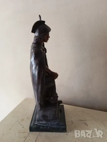 Бронзова статуетка, снимка 5 - Статуетки - 49192863