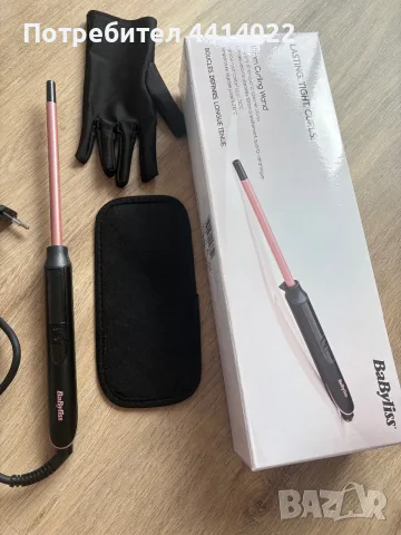 Маша за коса BABYLISS, ситни къдрици