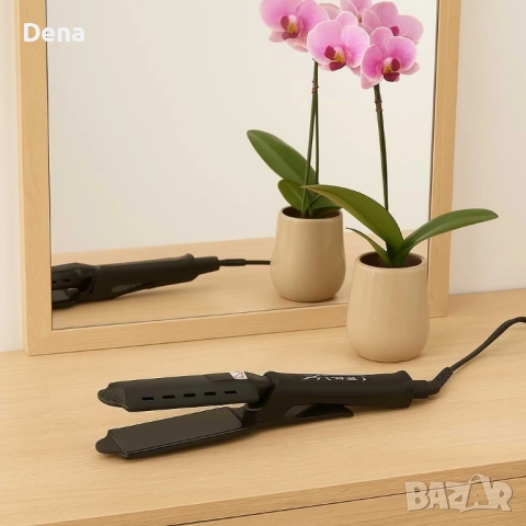 Професионална турмалинова преса за коса, снимка 4 - Преси за коса - 52328701