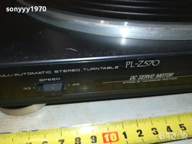 pioneer PL-Z570 made in japan 12v внос swiss 2906231300LNV, снимка 10 - Грамофони - 41393131