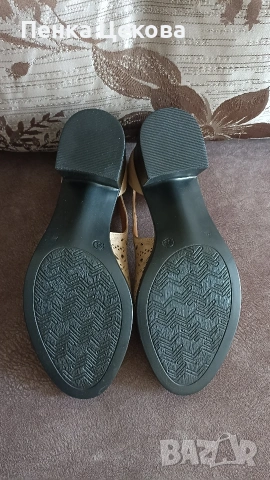 Нови обувки/сандали 38 номер , снимка 6 - Дамски обувки на ток - 53820876