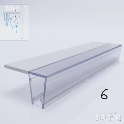  Силиконови лайсни, уплътнения, държачи, дръжки, панти, ролки за душкабини, снимка 6 - Душ кабини и вани - 49203390