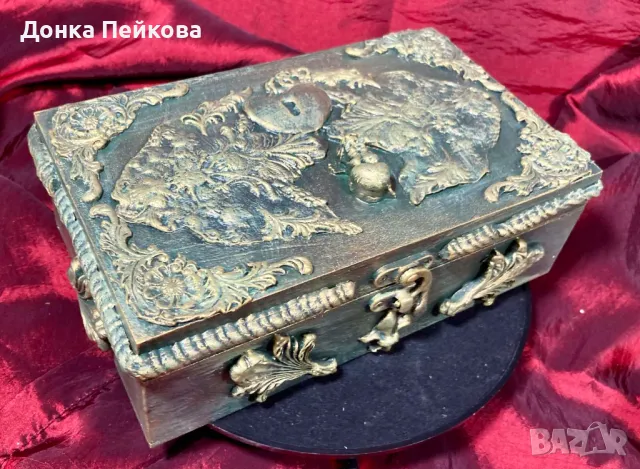 Ръчна изработка кутия за бижута