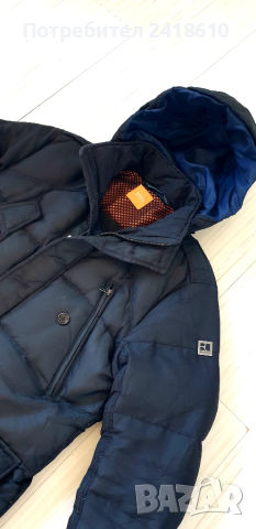 Hugo Boss Mens Down Water Repellent Jacket Size 48 / M ОРИГИНАЛ! Мъжко Зимно пухено Яке - Парка!, снимка 3 - Якета - 52249381