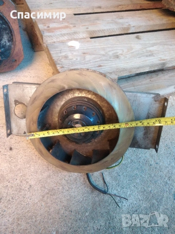 вентилатор шведски 110w монофазен , снимка 2 - Вентилатори - 53621227