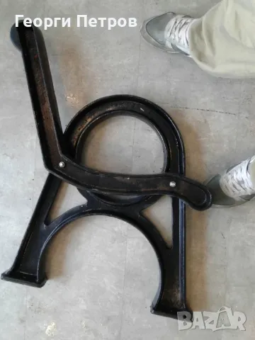 крака за пейки-основи за маси от алуминий/чугун, снимка 10 - Други - 16948770