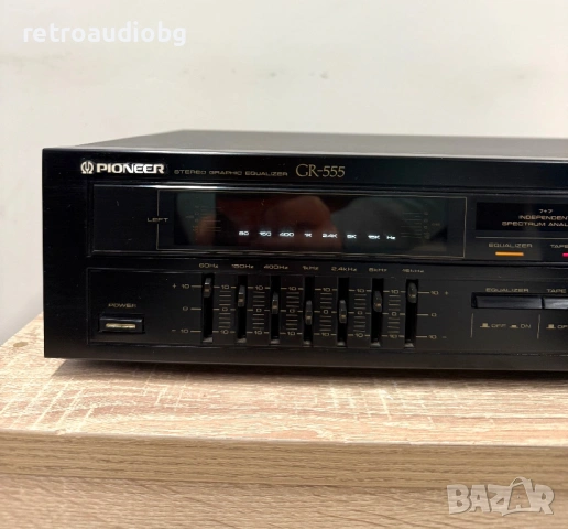 🔉Стерео графичен еквалайзер PIONEER GR-555 - 7 бандов🔉, снимка 2 - Ресийвъри, усилватели, смесителни пултове - 53089314
