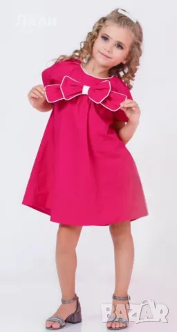 Рокля barbie 5 години , снимка 3 - Детски рокли и поли - 48421996