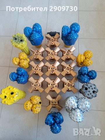 Триролкови сондажни глави, корони, длета за сондирне, снимка 2 - Други инструменти - 45313264