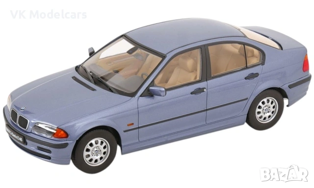 1999 BMW 3-series E46 sedan blue 1:18 KK Scale