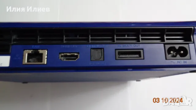 Sony PlayStation 3 Super Slim Azure Blue 500GB, снимка 9 - PlayStation конзоли - 47454529