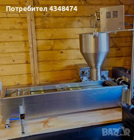 Професионална машина за казанлъшки понички 