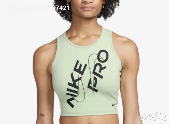 Женски потник - Nike Pro DRI-FIT., снимка 5 - Потници - 55922398