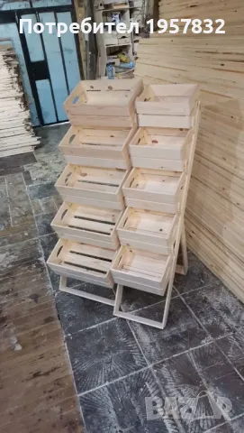 стъпаловидни стелажи за магазини и плод и зеленчук, снимка 10 - Оборудване за магазин - 48952560