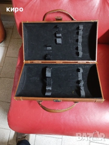 кожен куфар тип цилиндър , снимка 2 - Куфари - 53265970