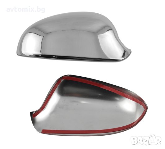 Хромирани капаци за огледала на VW GOLF 5, снимка 2 - Аксесоари и консумативи - 41583054