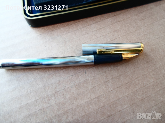 Винтидж писалка Сенатор/502/Конкорд/Рекламна/Банка МОЛЛОВ., снимка 5 - Колекции - 36183487