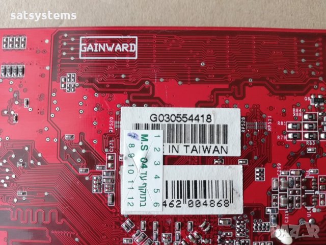 Видео карта NVidia GeForce Gainward FX5200 128MB DDR 64bit AGP, снимка 8 - Видеокарти - 36000495