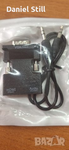 Кабели HDMI към VGA Адаптери Конектори, снимка 8 - Кабели и адаптери - 42701484