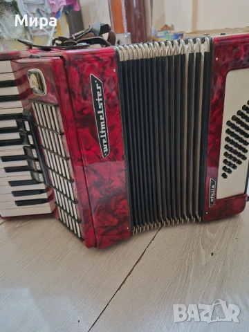 Запазен Акордеон музикален инструмент!, снимка 2 - Други инструменти - 53645010