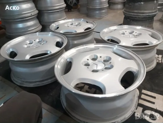 5x112..16цола 7j ET37 оригинални MERCEDES , снимка 4 - Гуми и джанти - 48991681
