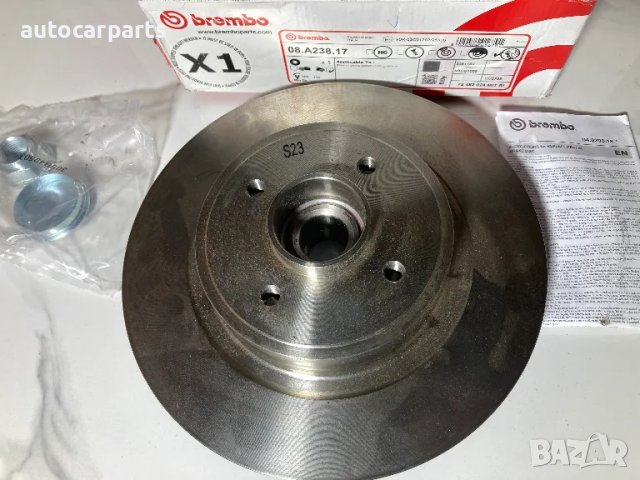 Спирачен диск с интегриран колесен лагер BREMBO за Рено Гранд Сценик / RENAULT Grand Scenic , снимка 5 - Части - 48446739