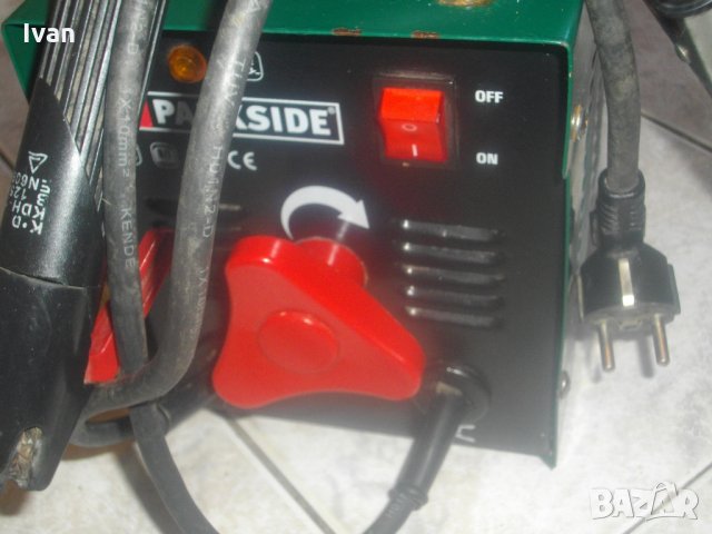 Немски Електрожен-Почти Нов-120А-Отличен-Малък-Parkside PEGS 120A1, снимка 3 - Други инструменти - 34021466