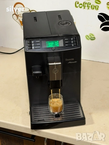 Кафемашина кафе автомат Saeco minuto с гаранция, снимка 9 - Кафемашини - 53613653