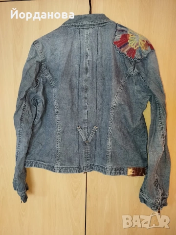 Лот дънково яке и тениска ХЛ, снимка 4 - Якета - 53678195