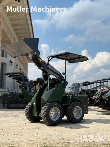 Мини Челен Товарач Мuller S1.0 (Гуми) | Гаранция | Изплащане, снимка 5 - Индустриална техника - 50577413