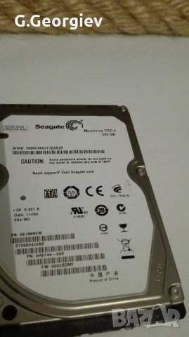 Хард диск Seagate 500 GB, снимка 6 - Твърди дискове - 41858386