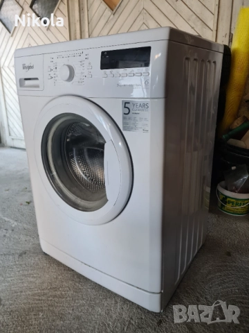 Пералня Whirlpool без сушилня, използвана, снимка 3 - Перални - 52200516