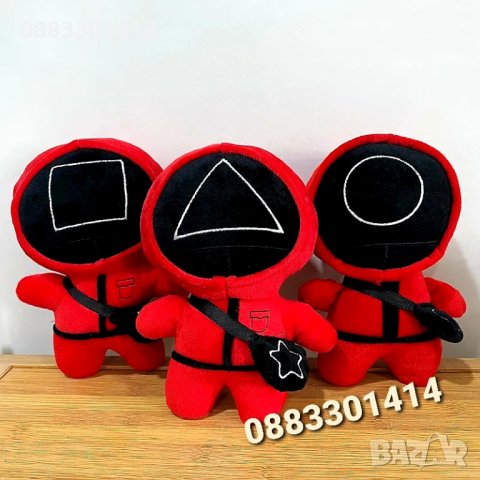 Squid Game Плюшени играчки Игра на калмари Скуидж гейм , снимка 3 - Плюшени играчки - 41473153