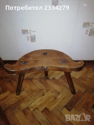 Стари дървени столове, ръчна изработка от различни държави. , снимка 9 - Антикварни и старинни предмети - 53662249