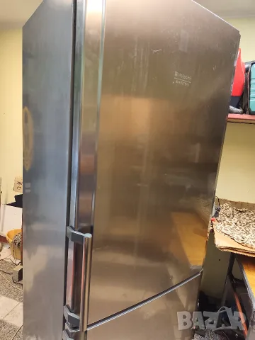 Hotpoint Ariston - голям иноксов хладилник, снимка 5 - Хладилници - 56189186