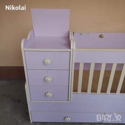 Детска кошара 3 в 1, снимка 4 - Кошарки - 56376985