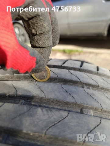 4 бр летни гуми BRIDGESTONE, модел TURANZA 6  с размери 225/50 R17, снимка 3 - Гуми и джанти - 53732516