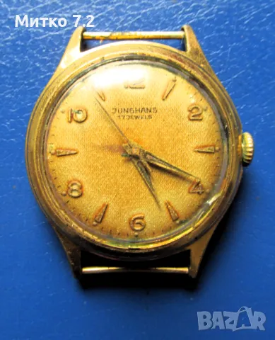 Pъчен часовник  Junghans shockproof, снимка 4 - Антикварни и старинни предмети - 48310447